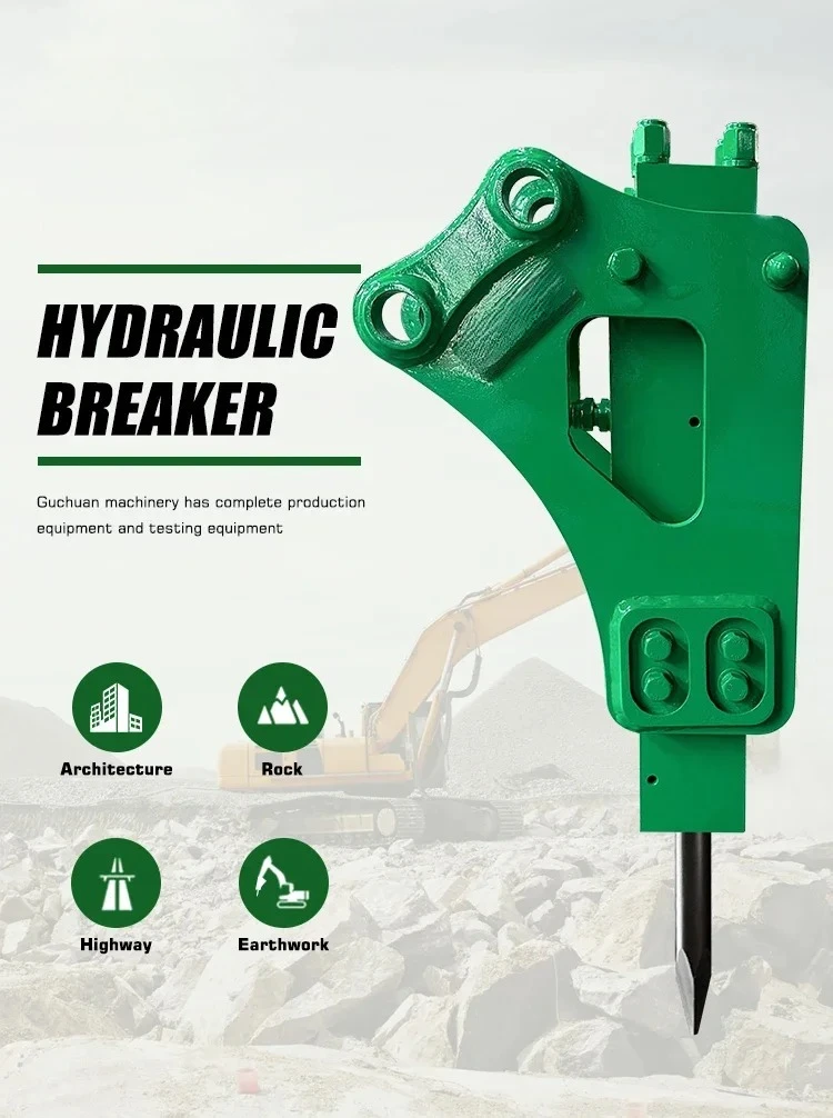 Heavy Equipment Breaker - Miniexcavadora con Martillo Hidráulico SB10, SB20,