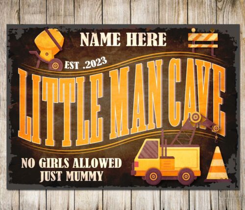 Heavy Equipment Sign - Letrero Metálico Personalizado para Equipos Pesados,
