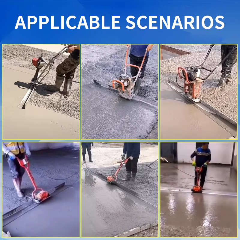 Concrete Screed Vibrator - Regla Vibradora de Concreto Eléctrica, Niveladora