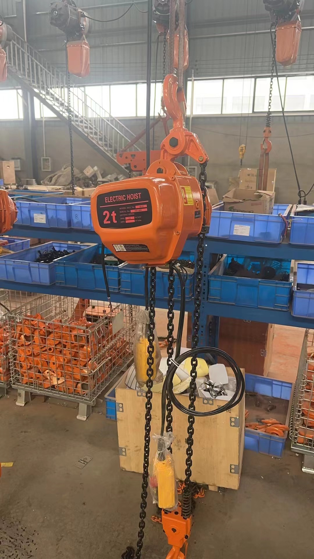 Polipasto Eléctrico de Cadena  - Electric Chain Hoist reseña y precio