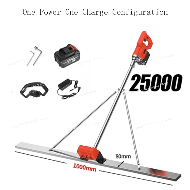 Pulidor de hormigón eléctrico  - Concrete Screed Vibrator reseña y precio