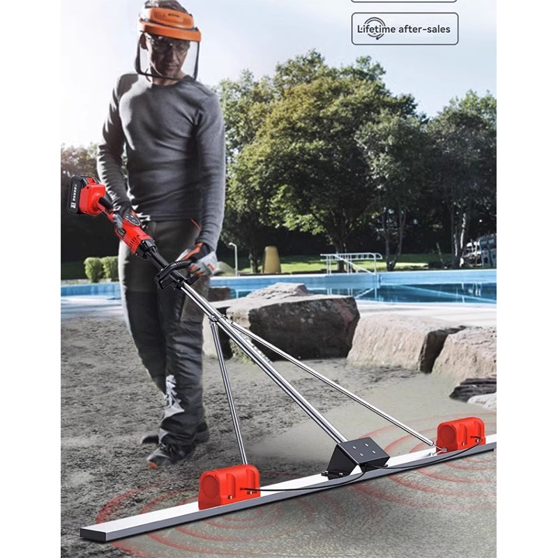 Rascador eléctrico de hormigón - Concrete Screed Vibrator reseña y precio