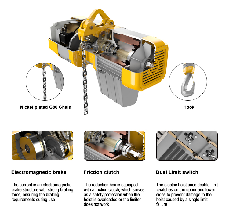 Polipasto eléctrico Popular de - Electric Chain Hoist reseña y precio