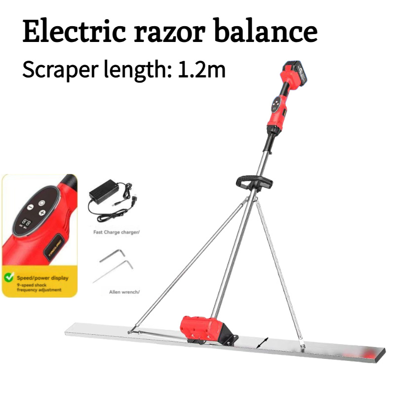 Pulidor de hormigón eléctrico  - Concrete Screed Vibrator reseña y precio