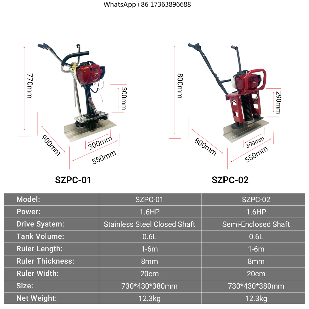 Regla Vibradora Portátil GZD,  - Concrete Screed Vibrator reseña y precio