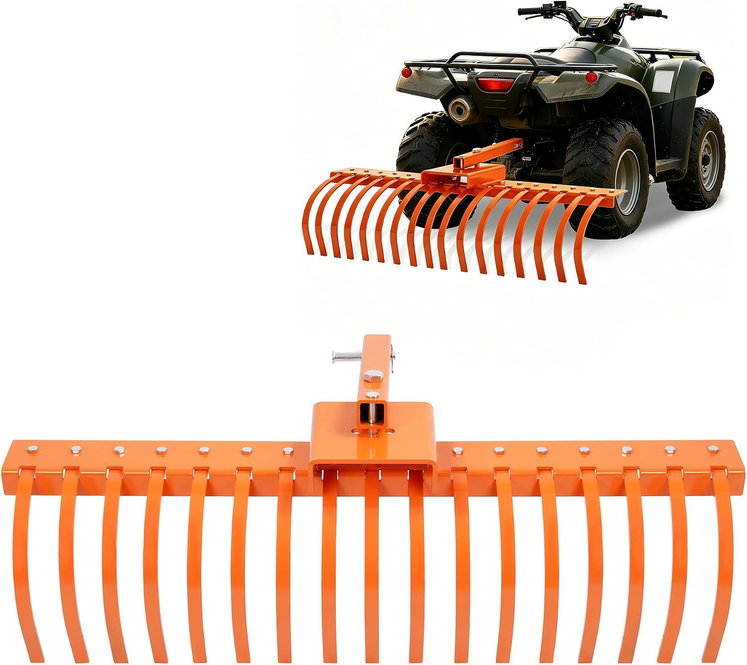 Rastrillo de paisajismo remolc - Heavy Equipment Landscaping reseña y precio