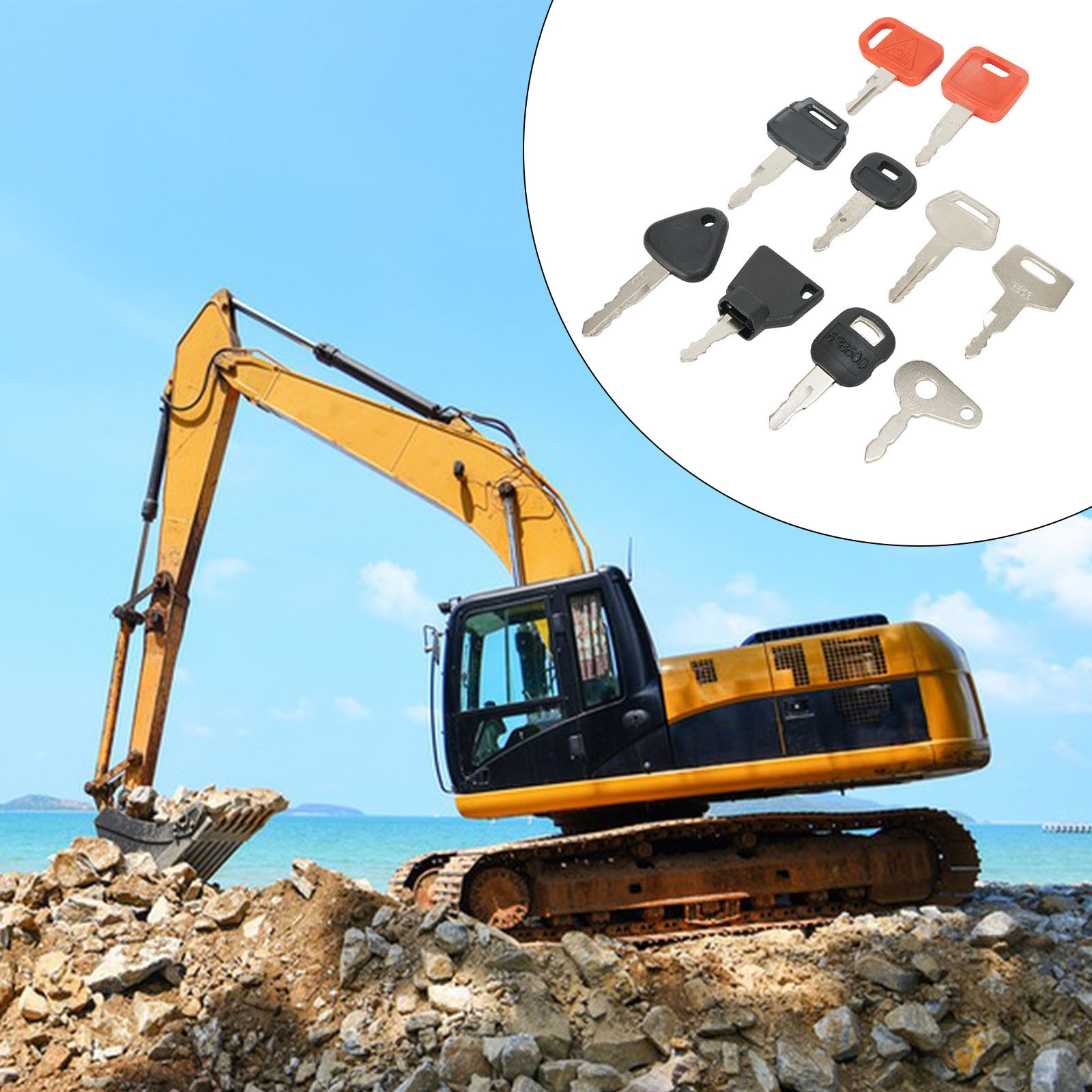 Juego de llaves de encendido p - Heavy Equipment Key Set reseña y precio